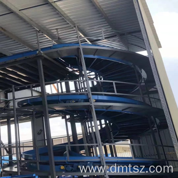 spiral gravity roller conveyor